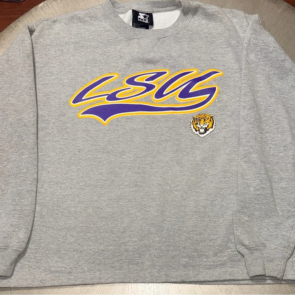 Vintage LSU Tigers Starter Crewneck Sweatshirt